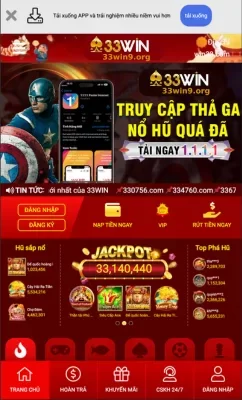 Tải app Ứng dụng 33WIN9